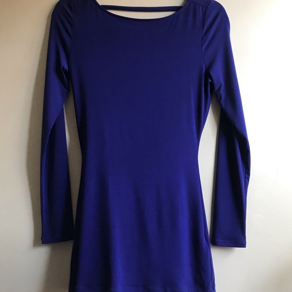 Blue dress